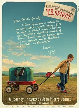 Poster for The Young and Prodigious T. S. Spivet
