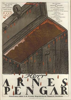 Poster for Sir Arne's Treasure