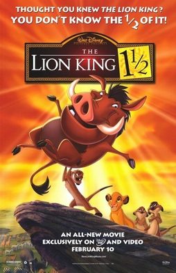 Poster for The Lion King 1½