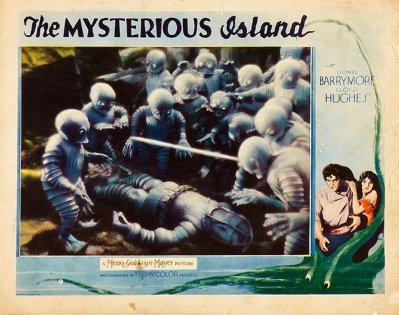 Poster for The Mysterious Island
