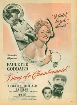 Poster for The Diary of a Chambermaid