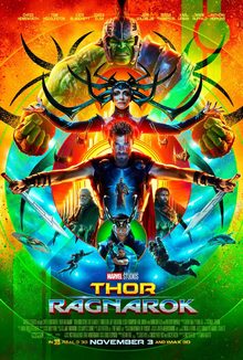 Poster for Thor: Ragnarok