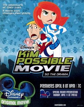 Poster for Kim Possible Movie: So the Drama
