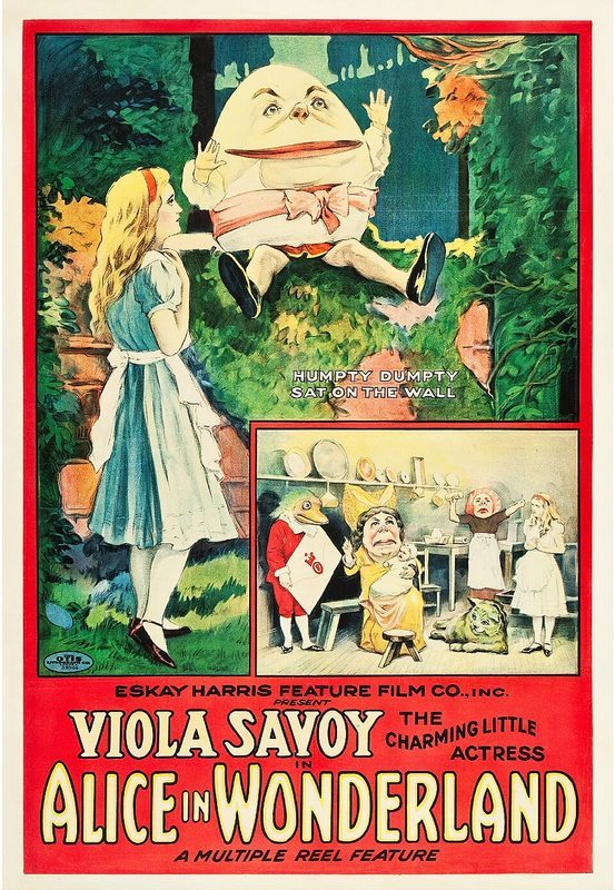 Poster for Alice in Wonderland