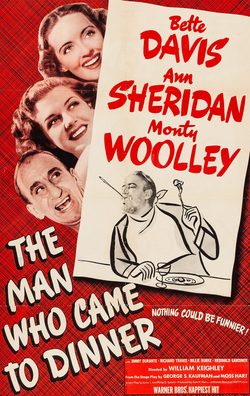 Poster for The Man Who Came to Dinner