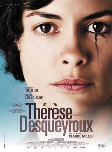 Poster for Thérèse Desqueyroux