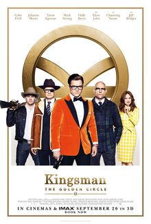 Poster for Kingsman: The Golden Circle