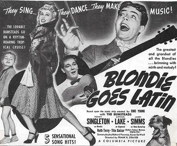 Poster for Blondie Goes Latin