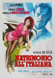 Poster for Marriage Italian-Style
