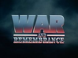 Poster for War and Remembrance