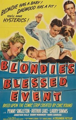 Poster for Blondie's Blessed Event