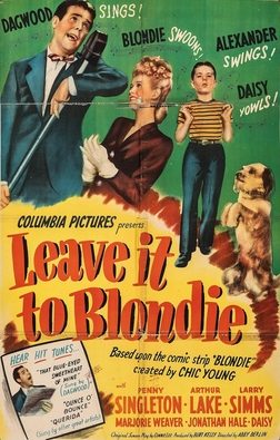 Poster for Leave It to Blondie
