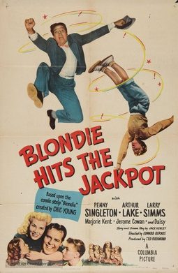 Poster for Blondie Hits the Jackpot