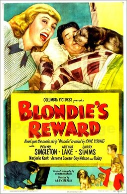 Poster for Blondie's Reward