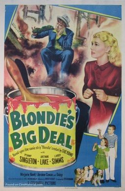 Poster for Blondie's Big Deal