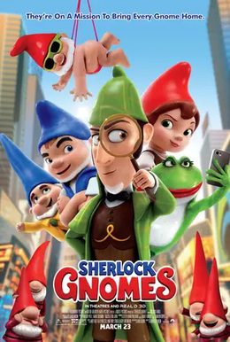 Poster for Gnomeo and Juliet 2: Sherlock Gnomes