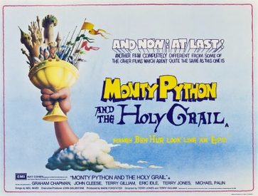 Poster for Monty Python and the Holy Grail