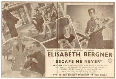 Poster for Escape Me Never