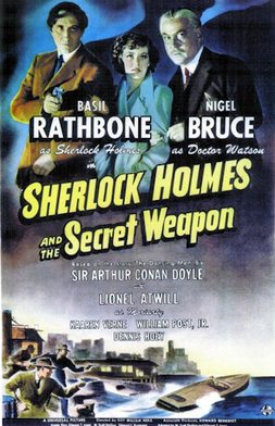 Poster for Sherlock Holmes and the Secret Weapon