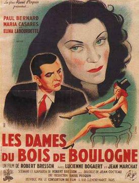 Poster for Les Dames du Bois de Boulogne
