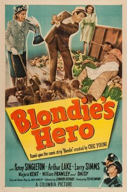 Poster for Blondie's Hero