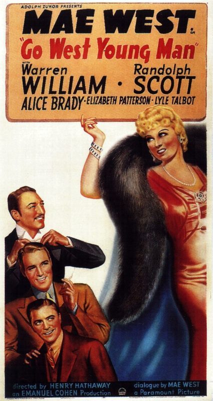 Poster for Go West, Young Man