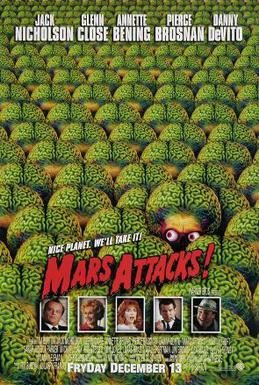 Poster for Mars Attacks!