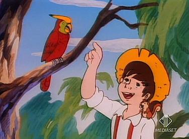 Poster for Huckleberry no Bōken