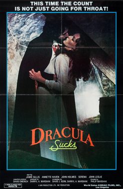 Poster for Dracula Sucks