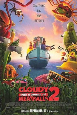 Poster for Cloudy with a Chance of Meatballs 2