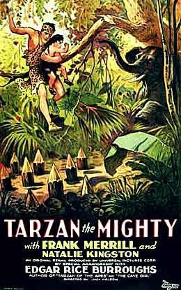 Poster for Tarzan the Mighty