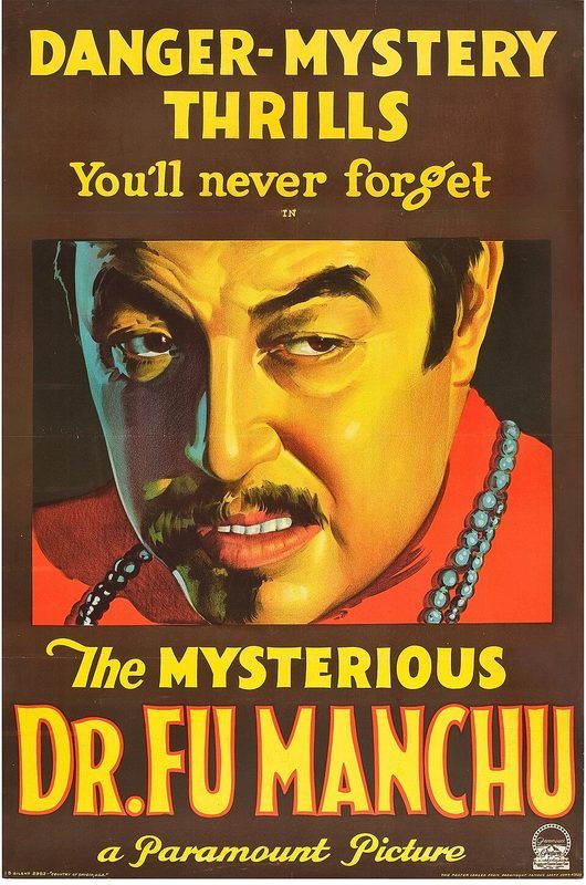Poster for The Mysterious Dr. Fu Manchu