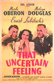 Poster for That Uncertain Feeling