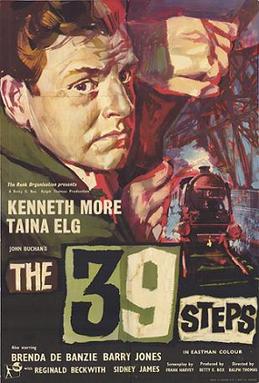 Poster for The 39 Steps