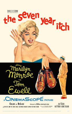 Poster for The Seven Year Itch