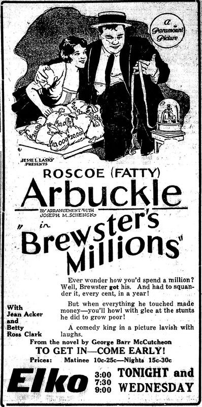 Poster for Brewster's Millions