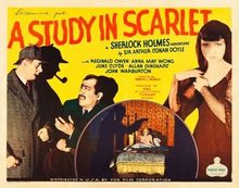 Poster for A Study in Scarlet