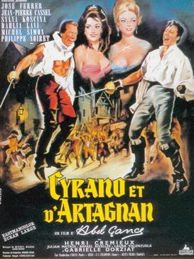 Poster for Cyrano and d'Artagnan