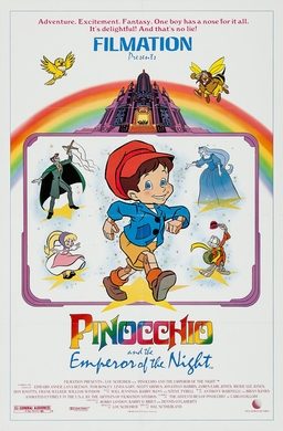 Poster for Pinocchio and the Emperor of the Night