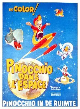 Poster for Pinocchio in Outer Space