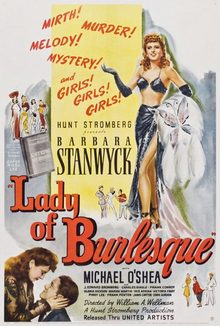 Poster for Lady of Burlesque