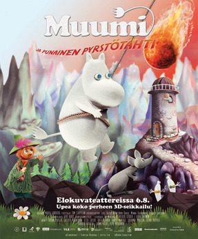 Poster for Moomins and the Comet Chase