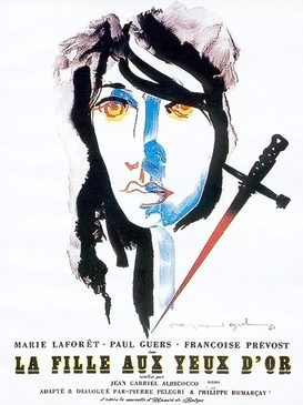 Poster for The Girl with the Golden Eyes