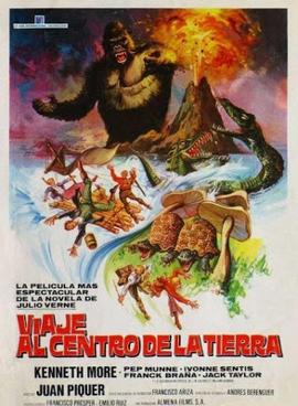 Poster for Journey to the Centre of the Earth