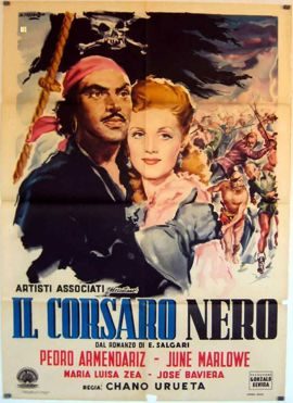 Poster for El corsario negro