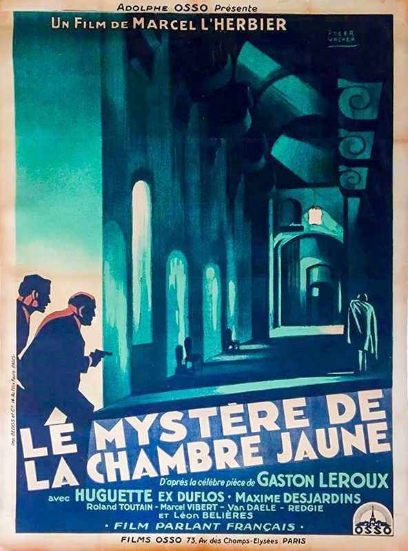 Poster for The Mystery of the Yellow Room