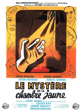Poster for The Mystery of the Yellow Room