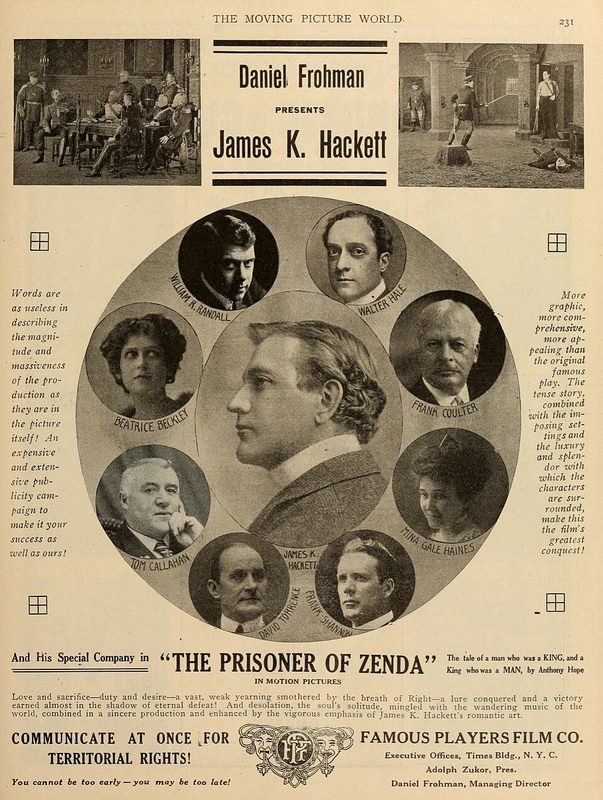 Poster for The Prisoner of Zenda