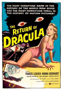 Poster for The Return of Dracula