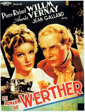 Poster for The Novel of Werther